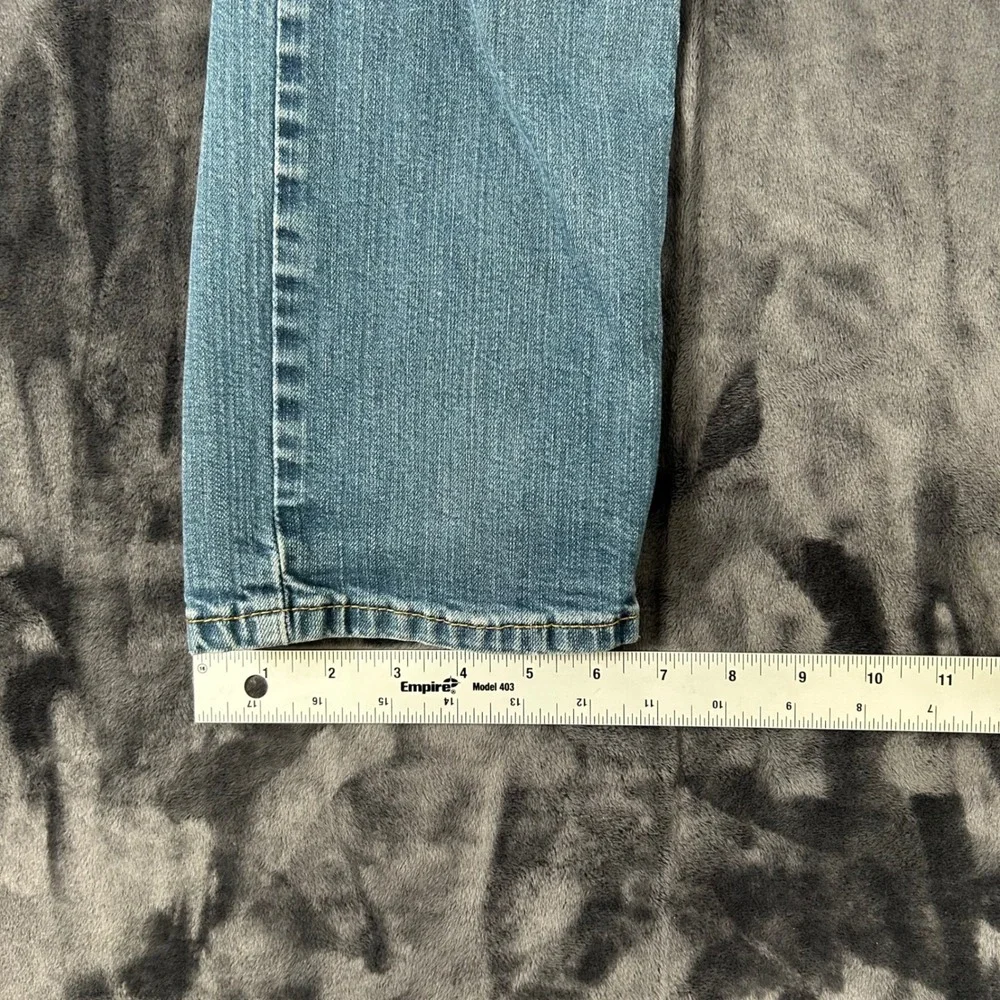 Levi's 514 Straight Fit Jeans Mens 30x30 Light Wash Denim Blue Pants